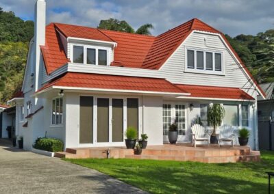 two story home freshly painted by davey painters